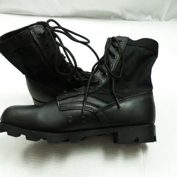 NWOB Rothco Military Combat Jungle Boots, Men\'s size 11, black main image 4